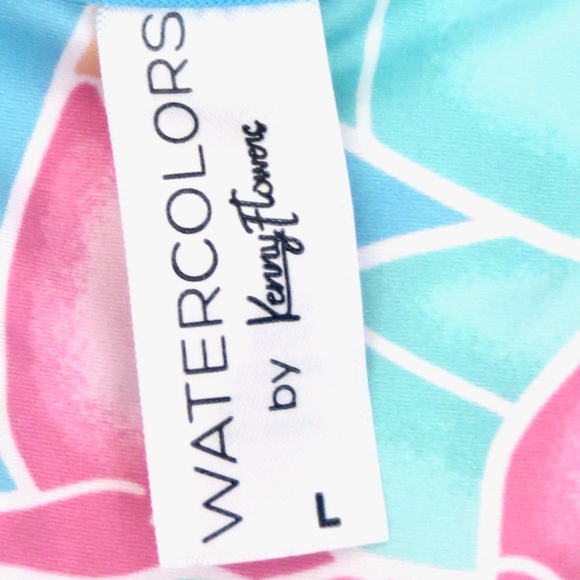 NEW Kenny Flowers Watercolors THE MAUI Underwire Bikini Top S, M, L, XL, - Picture 16 of 16